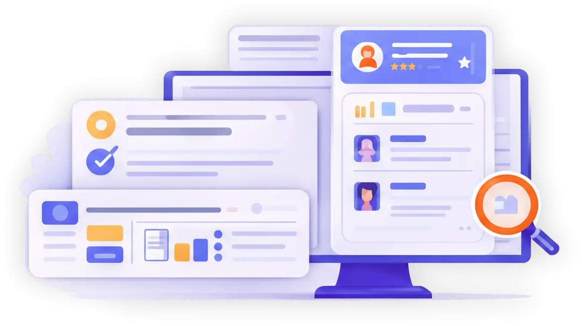 Career Assessment Illustration